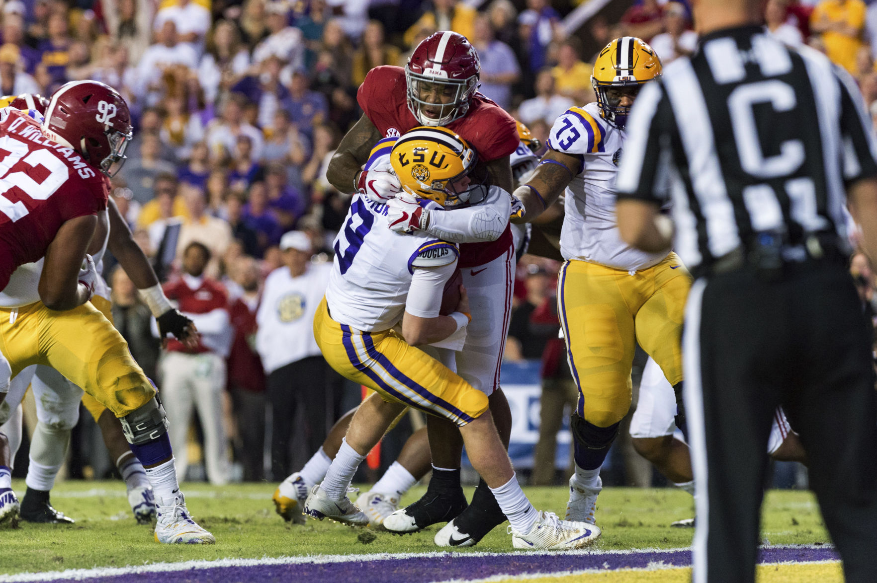 Alabama LSU Football